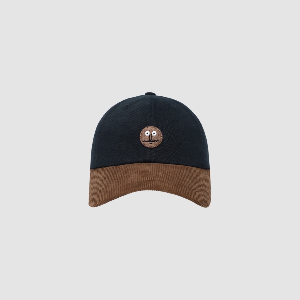 (พร้อมส่ง) NOUNOU - Corduroy Panel Cap