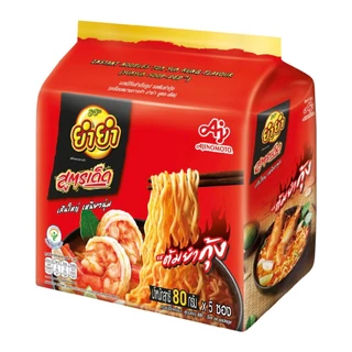 [1แพ็ค5ซอง] Yumyum ยำยำ สูตรเด็ด บะหมี่กึ่งสำเร็จรูป แบบแห้ง มีหลายรสชาติให้เลือก