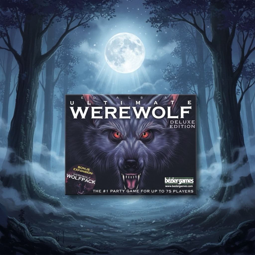 บอร์ดเกม WEREWOLF DELUXE EDITION เกมล่าปริศนามนุษย์หมาป่า