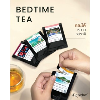 ACHCHA Bedtime Tea - ชาสมุนไพรและดอกไม้เพื่อการพักผ่อน (ไม่ม…