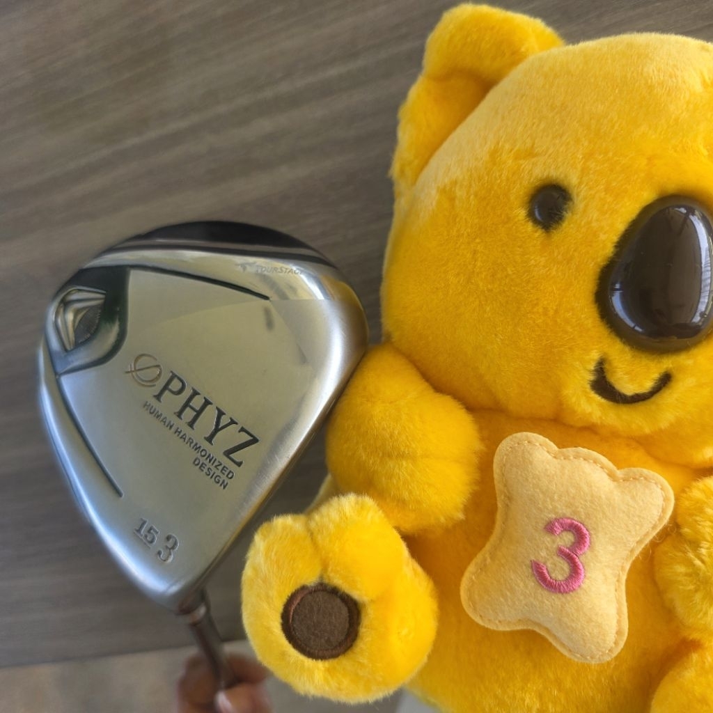 ตุ๊กตาครอบหัวไม้กอล์ฟ/ปลอกหุ้มหัวไม้กอล์ฟไม้แฟร์เวย์ (เหล็ก 3,5,7,U,X) Koala's March Golf Cover ลิขส