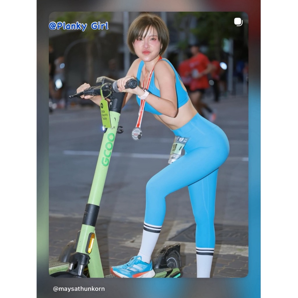 Planky leggings (YOGA/PK177) กางเกงโยคะ เอวสูงทรงสวย ผ้าร่องใส่สบาย กางเกงฟิตเนสขายาว  กางเกงออกกำลังกายผู้หญิง