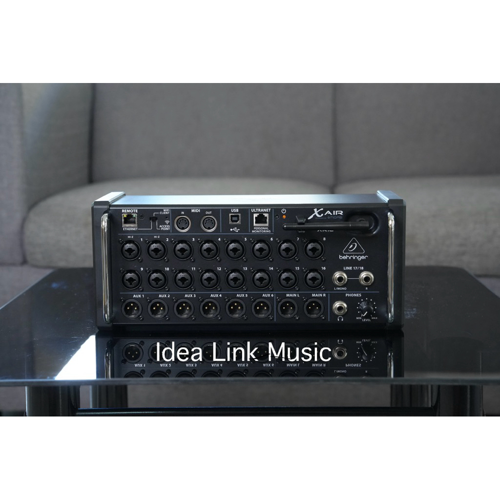 Behringer X-Air XR18 ของแท้ 100% ประกันบูเช่ ดิจิตอล  มิกเซอร์ 18 แชนแนล 6 Aux Wifi ในตัว