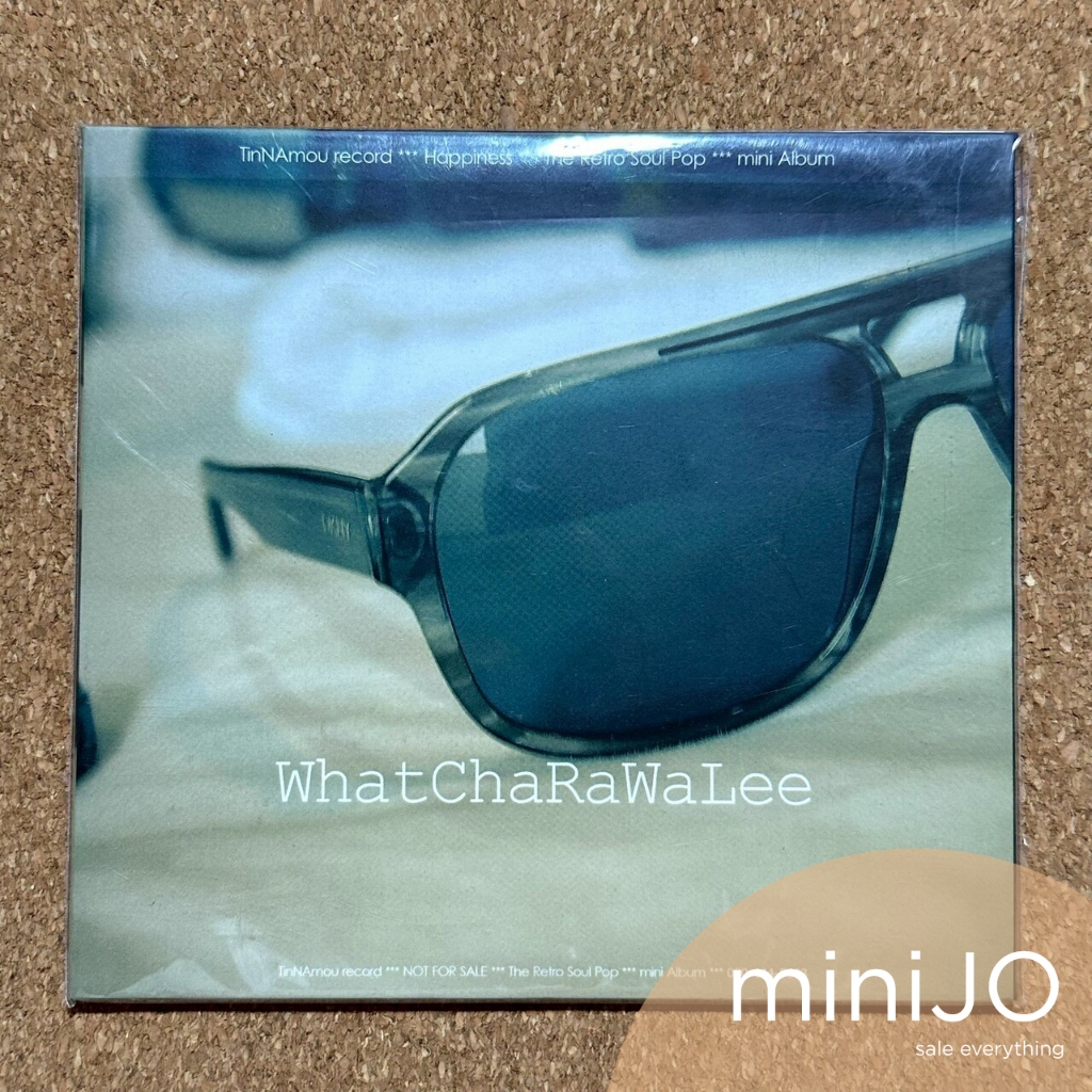 CD เพลง WhatCharaWalee วัชราวลี อัลบั้ม WhatCharaWaLee Plus Limited Edition หายากกก