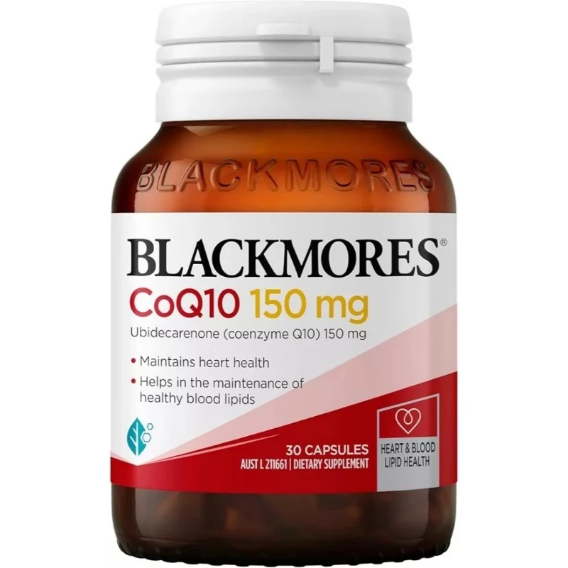(🔥ของแท้ 100%)Blackmores CoQ10 แบล็คมอร์โคคิวเทน coq10 HeartHealth 300mg【exp.2028】