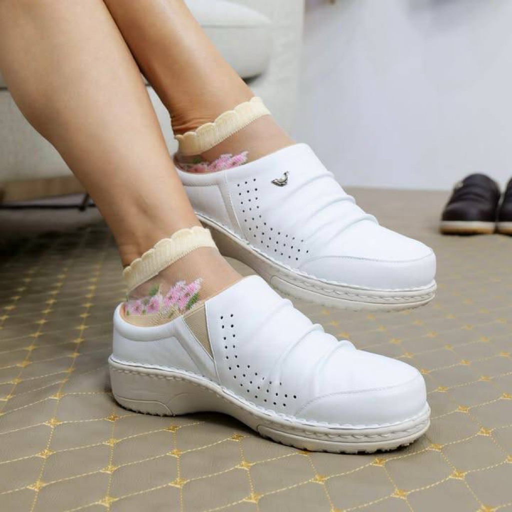 [ลิขสิทธิ์แท้] Aone My Dolphin - SP71 รุ่นใหม่ Soft Slim รองเท้าเพื่อสุขภาพแบบครึ่งส้น