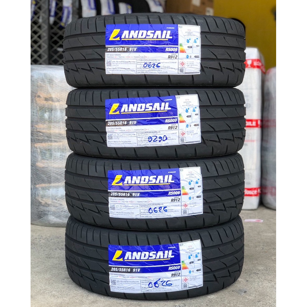 LANDSAIL RS009 / LS388 ( ปี26 ) 195/50R16 , 205/55R16