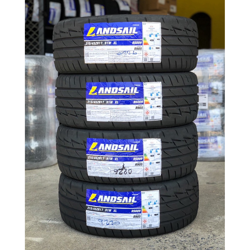 LANDSAIL RS009 ( ปี26 ) 205/45R17 , 215/45R17 , 225/45R17