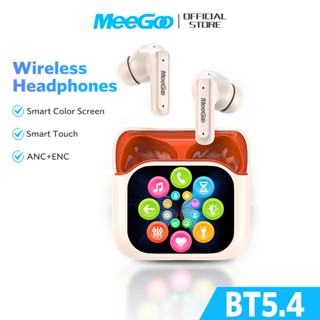MEEGOO ANC หูฟังไร้สาย5.4 หูฟังบลูทูธTWS Bluetooth Touch Scr…