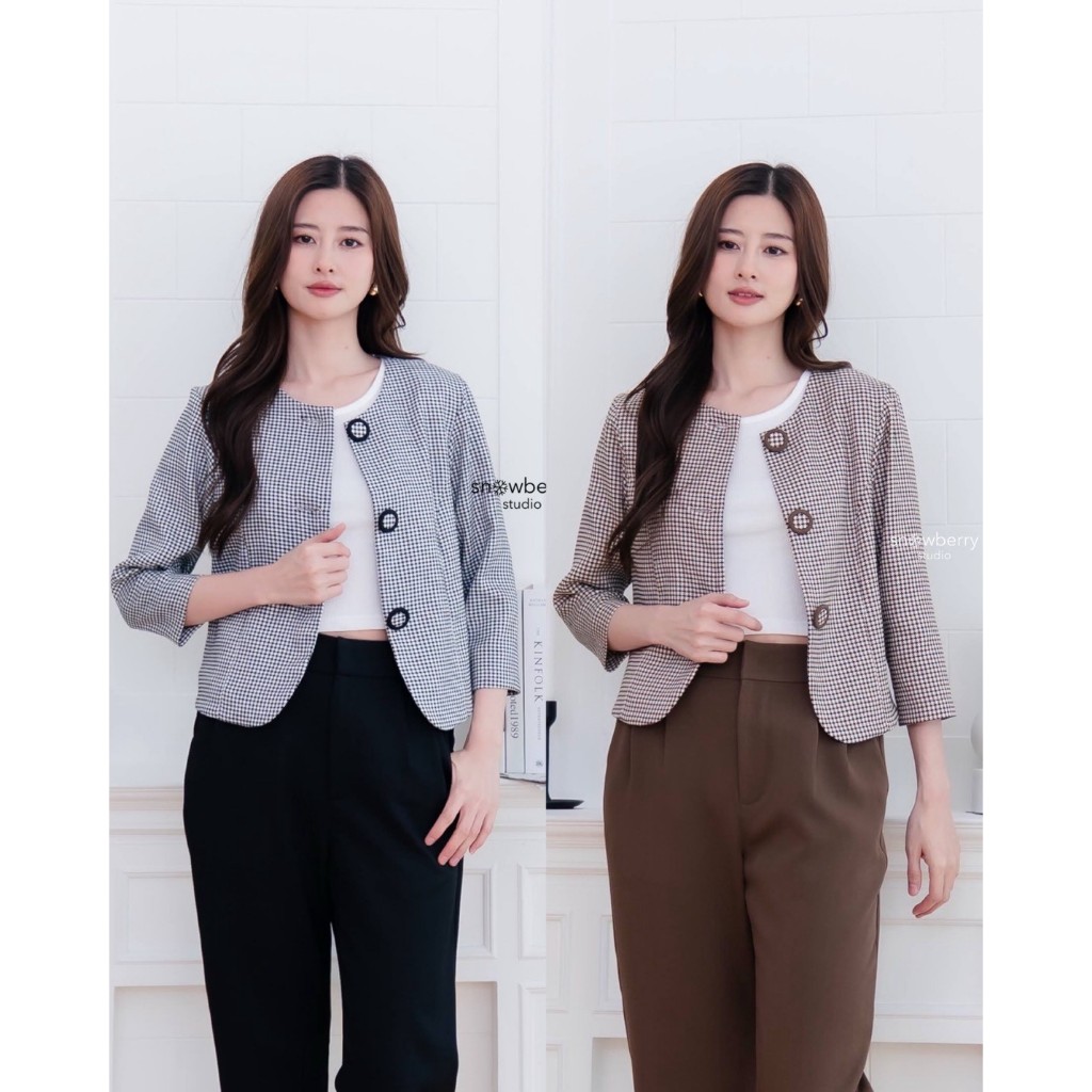Luke houndstooth jacket (SNST)