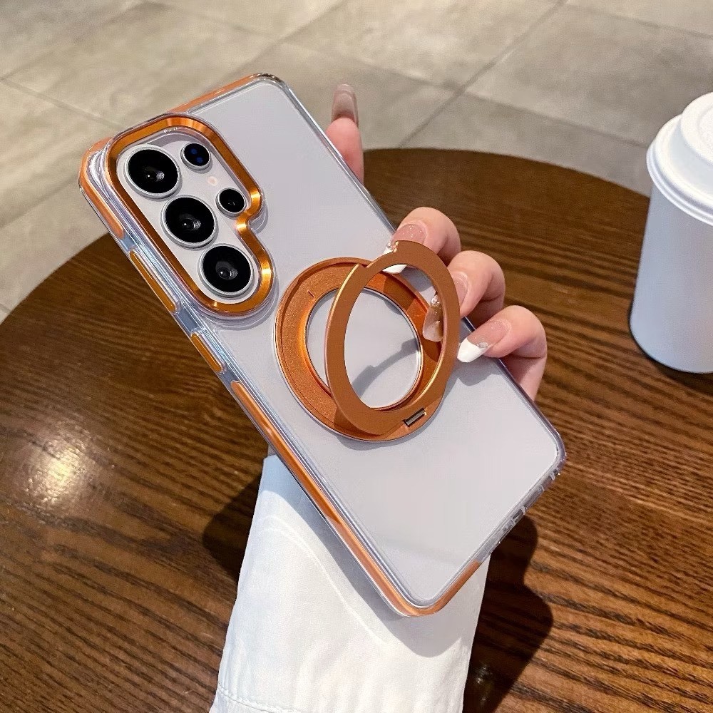 Popphone เคส ตั้งได้หมุนได้ 360° สําหรับ Samsung S25 uItra / Samsung S26 uItra