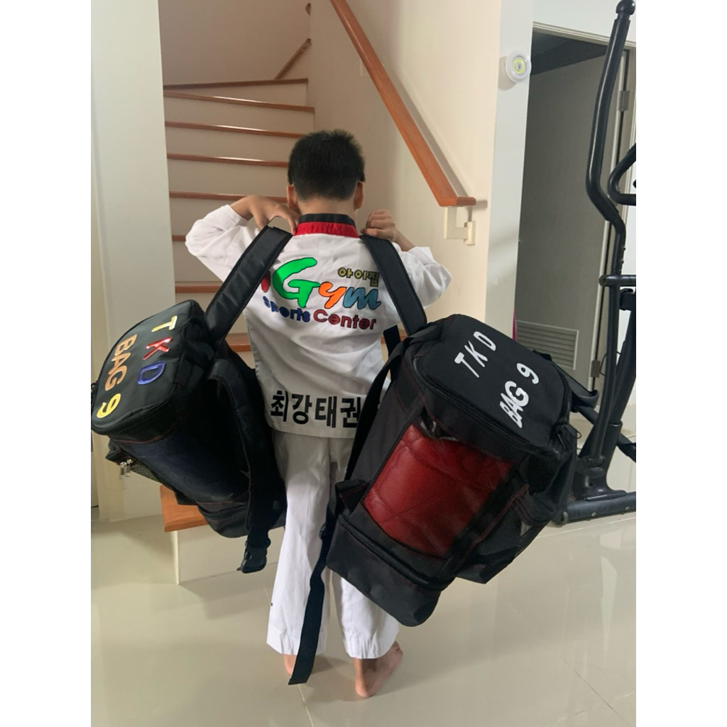 กระเป๋าเป้สะพายหลังใส่อุปกรณ์เทควันโด TKD BAG9 Backpack