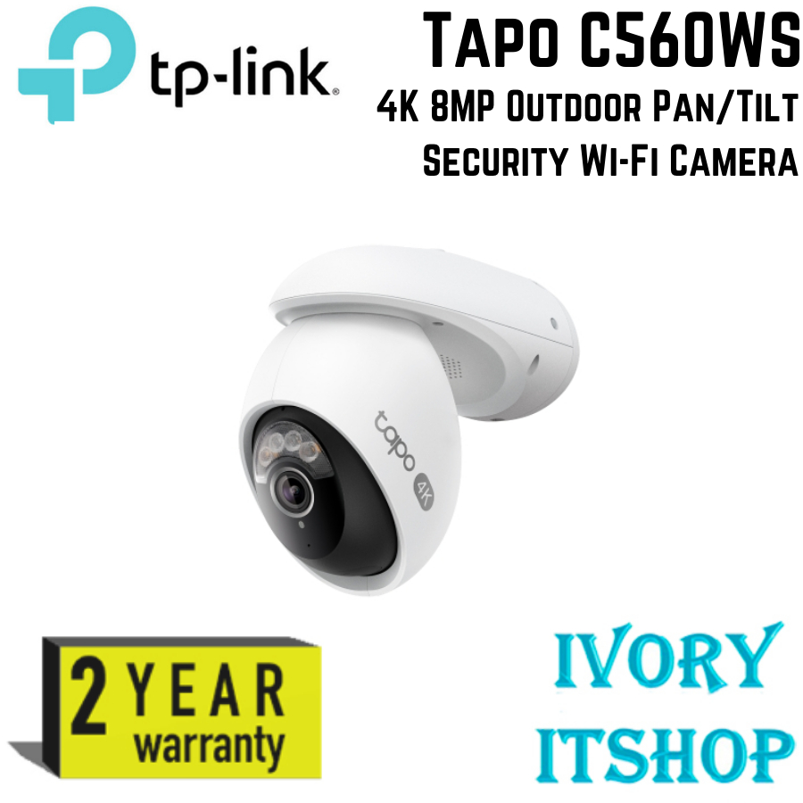 TP-Link Tapo C660 KIT กล้องวงจรปิด 4K 8MP พร้อมแผงโซลาเซลล์ Solar-Powered Pan/Tilt Security Camera K