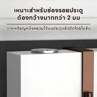 ไม่ต้องเจาะรู มีตะขอแขวนหลังประตู ติดผนัง ที่แขวนเสื้อผ้า หมวก กระเป๋า