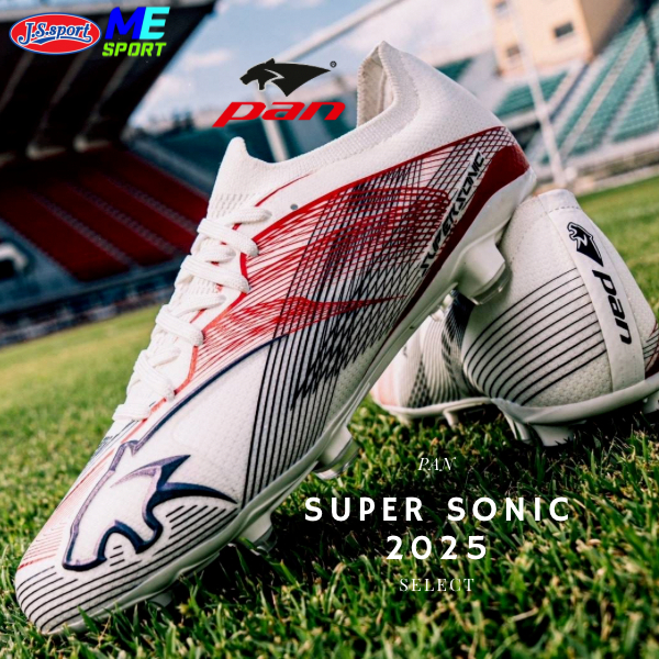 PAN SUPER SONIC 2025 SELECT PFS5AJ รองเท้าสตั๊ด รองเท้าฟุตบอล