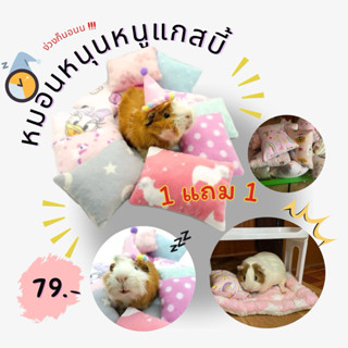 หมอนหนุนนอนสำหรับหนูแกสบี้หนูขวัญ หนุตะเภา
