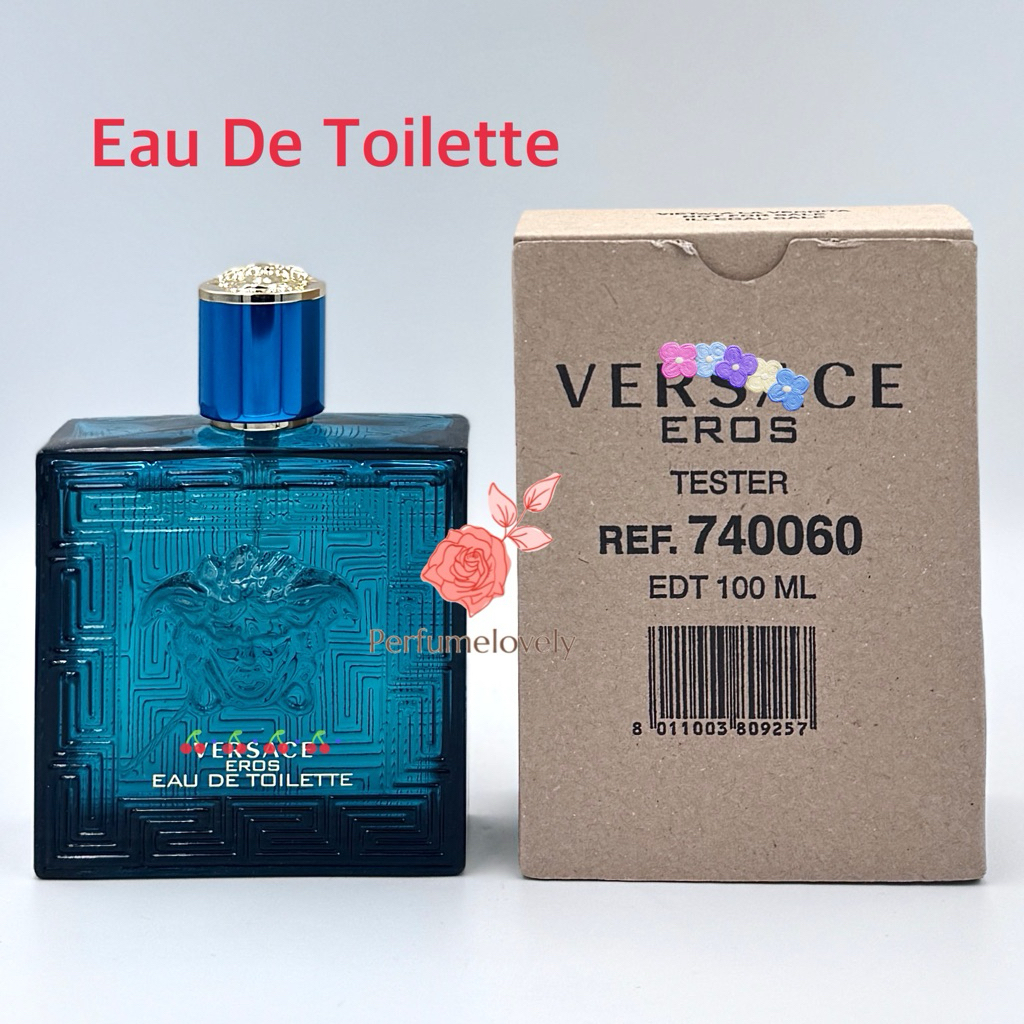 น้ำหอมกล่องเทสเตอร์ Versace eros pour homme edt 100ml