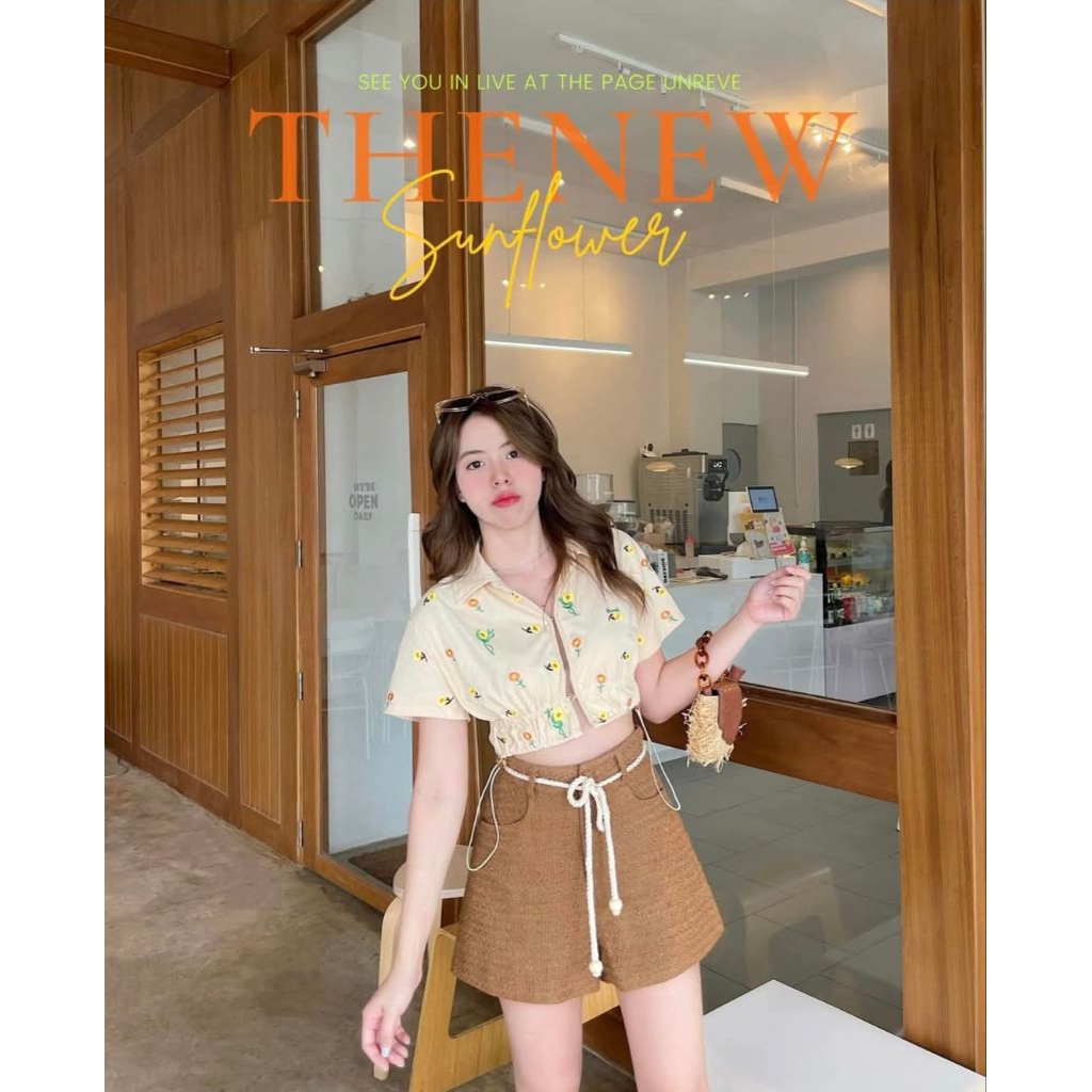 ***แค่เสื้อนะคะ*** งานร้าน Un reve ไซส์M