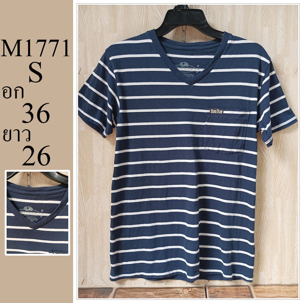 เสื้อยืด แบรนด์ญี่ปุ่น   มือสอง ไซส์ S อก 36 ยาว 26 รหัส M1771