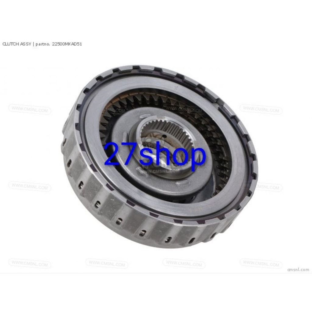 คลัตช์เกียร์ DCT *แท้เบิกศูนย์ X-ADV750 Forza750 NC700 NC750 NM4 หมายเลข 22500-MKA-D51