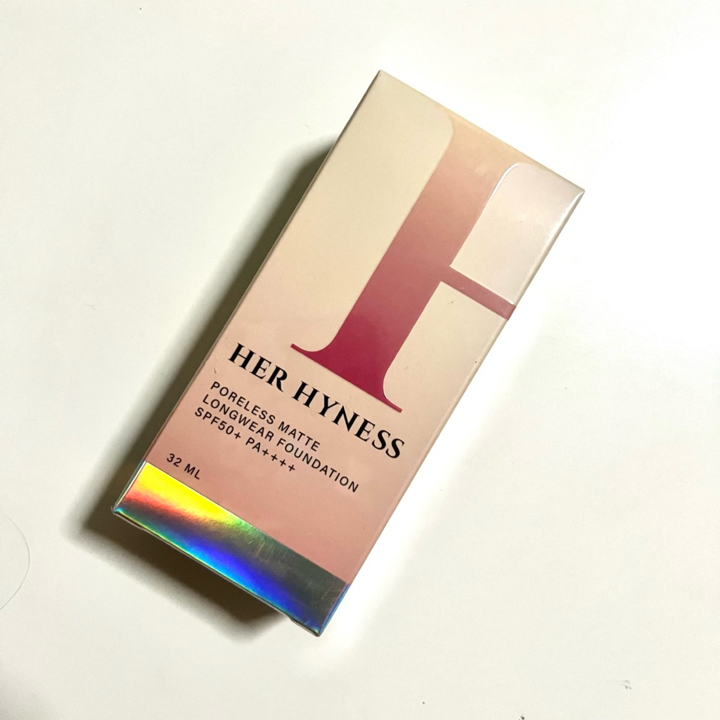 รองพื้นตัวใหม่ her hyness สี 02N ยังไม่แกะซีล