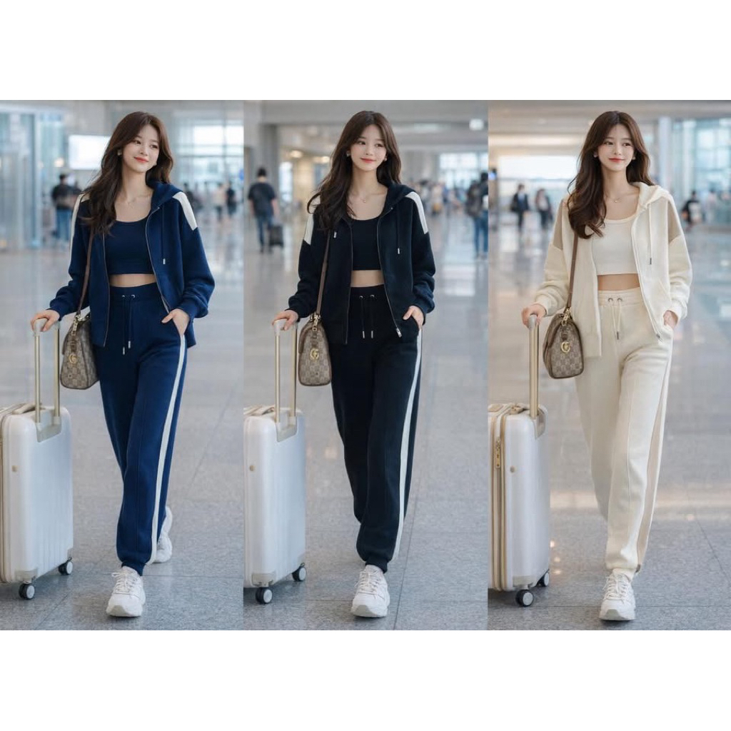 AIRPORT LOOK SET 3ชิ้น