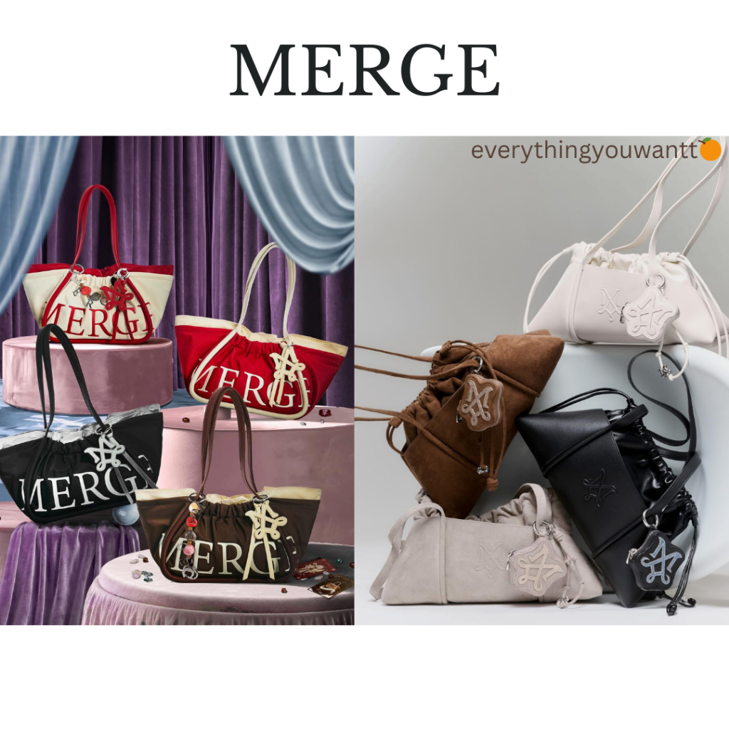 [พร้อมส่งด่วน]🔖🔮 Merge A Day Bag Medium short Nylon/IT Bag26 ของแท้ 100% *ส่งซ้อนกล่อง*