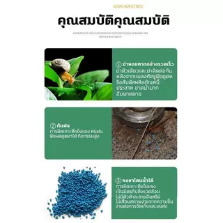 [ลด 50% วันนี้]กำจัดหอยทากได้ภายใน 1 วินาที ปลอดภัยต่อพืช กำจัดหอยทาก ทาก และหอยแอปเปิ้ล ผงละลายน้ำได้