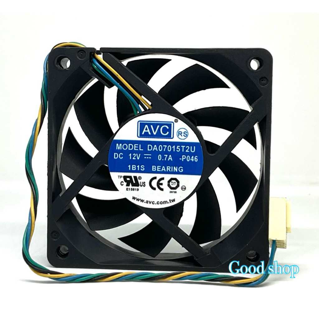 พัดลม MODEL DA07015T2U 12VDC 0.7A ขนาด70x70x15 พร้อมส่ง