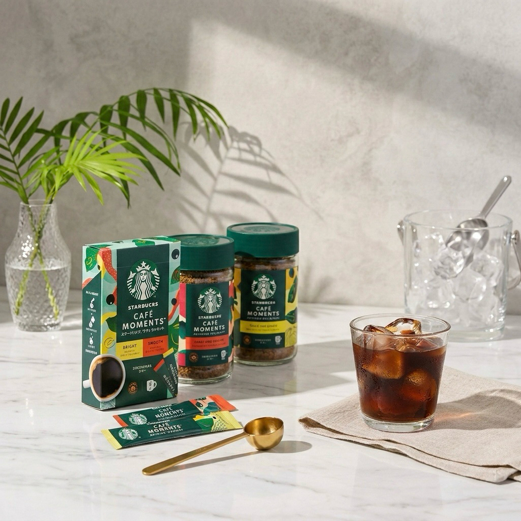 พร้อม​ส่ง​ใน​ไทย​ Starbucks Cafe Moment Smooth (65 g) กาแฟสำเร็จรูป พร้อมชงจากสตาร์บัคส์ญี่ปุ่น