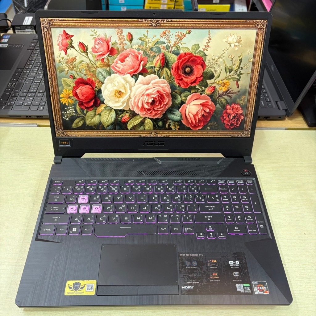 ASUS  TUF  GAMING  A15  FA506ICB - HN103W  สภาพเครื่อง  87%