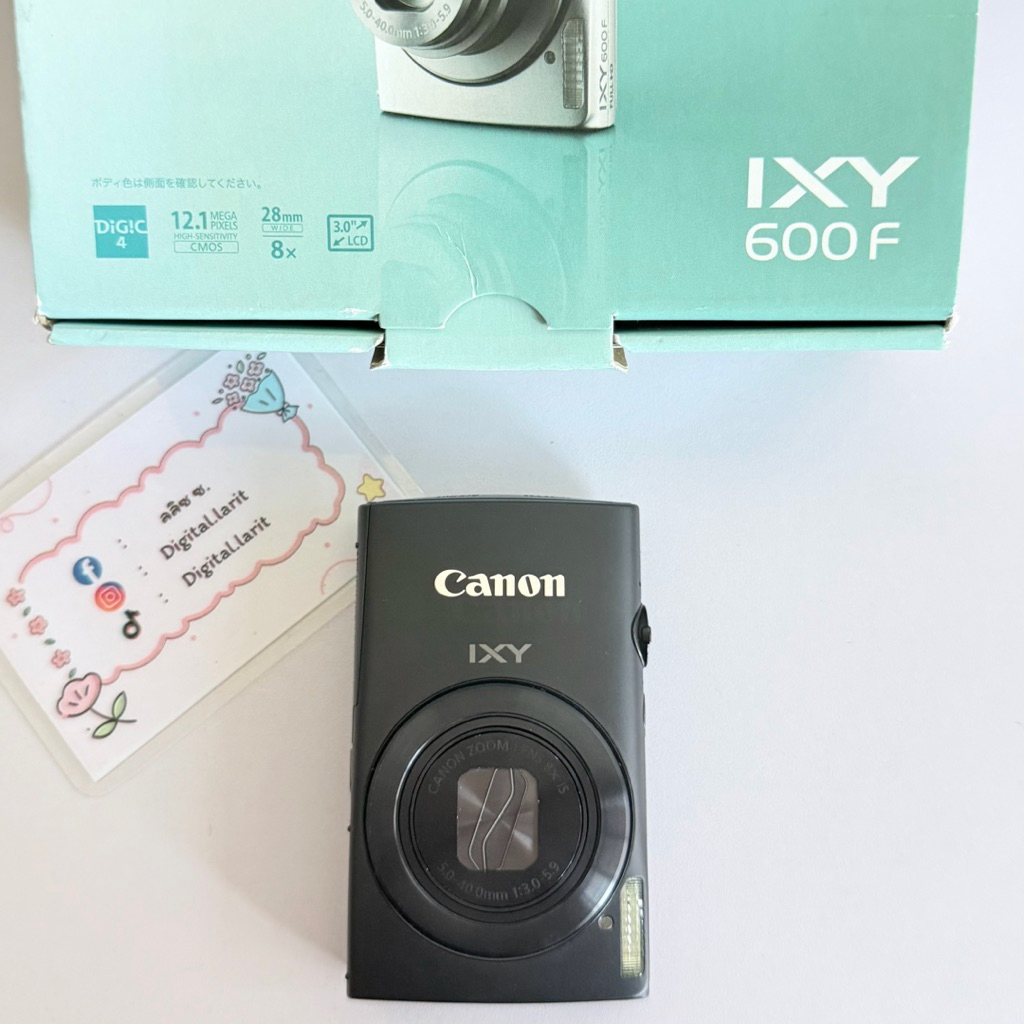 Canon ixy 600f Full box สภาพสวย (งานกล่อง)