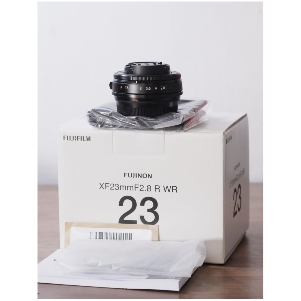เลนส์​ FUJI​NON​ XF​ 23mm​F2.8​ WR​  มือ1 ประกันศูนย์เหลือ