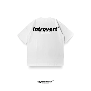 เสื้อยืด Streetwear Oversize ผู้ชาย สกรีนลาย U-038"มีเก็บเงินปลายทาง"