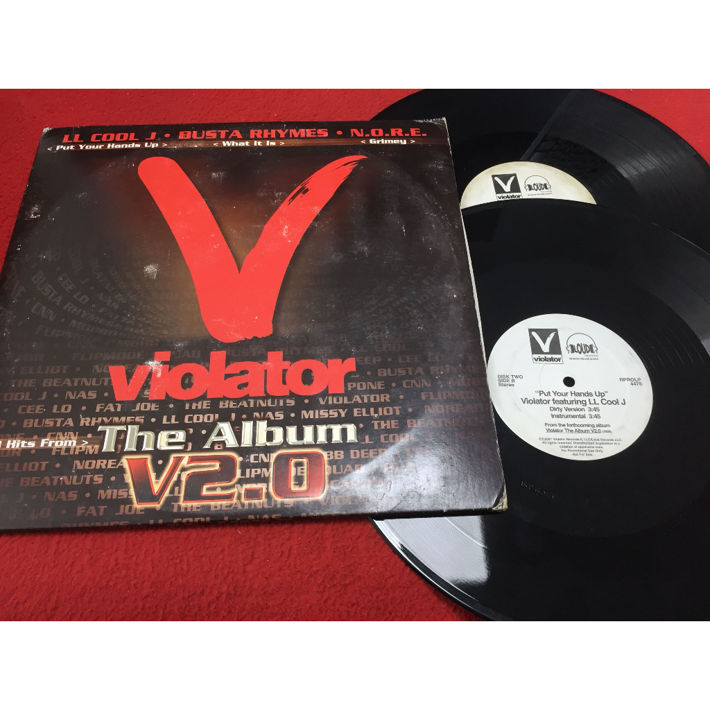 Violator -  The Album V2.0 โดยค่าย Violator Records ขนาด 12 นิ้ว 2LP ร้าน PinHaiMusic B111
