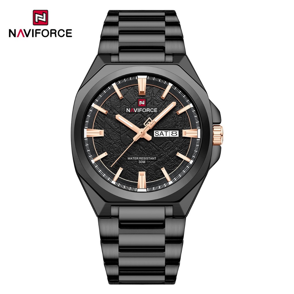 NAVIFORCE รุ่น (NF9273)  นาฬิกาข้อมือผู้ชายสไตล์สปอร์ตพรีเมียม (สำหรับสุภาพบุรุษ) พร้อมกล่องเซ็ต รูปที่ 4