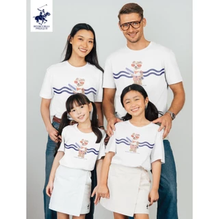 BEVERLY HILLS POLO CLUB เสื้อยืดคอกลม เด็กและผู้ใหญ่ รุ่น BNSG130 และ KNSG130
