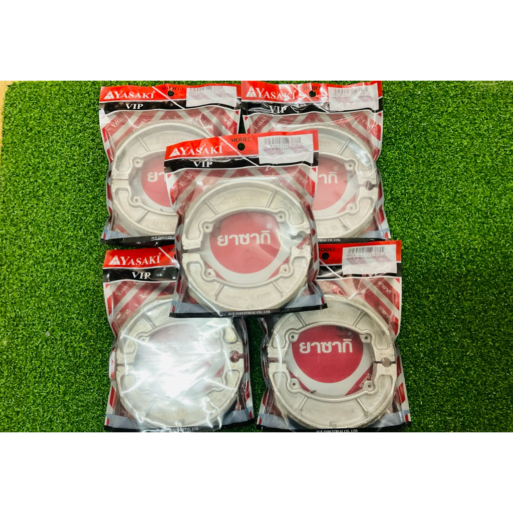 ผ้าเบรคหลัง ราคา5คู่ FINN MIO FINO NOUVO FILANO SPARK(ใส่ได้ทุกตัว พร้อมสปริง 1คู่) พร้อมส่ง มีเก็บเงินปลายทาง เกรดAAA