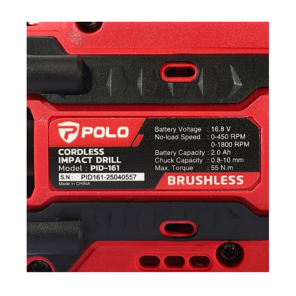ส่งเร็ว ถูกสุด  POLO ชุดคอมโบ 16.8V รุ่น PCB-161-A2 ครบชุด สว่านกระแทก ไขควงกระแทก ชุดเซ็ต สว่านแบต ไขควงแบต สว่าน ราคา ถูกที่สุด ดีลบีเคเค แกลเลอรีภาพที่ 3