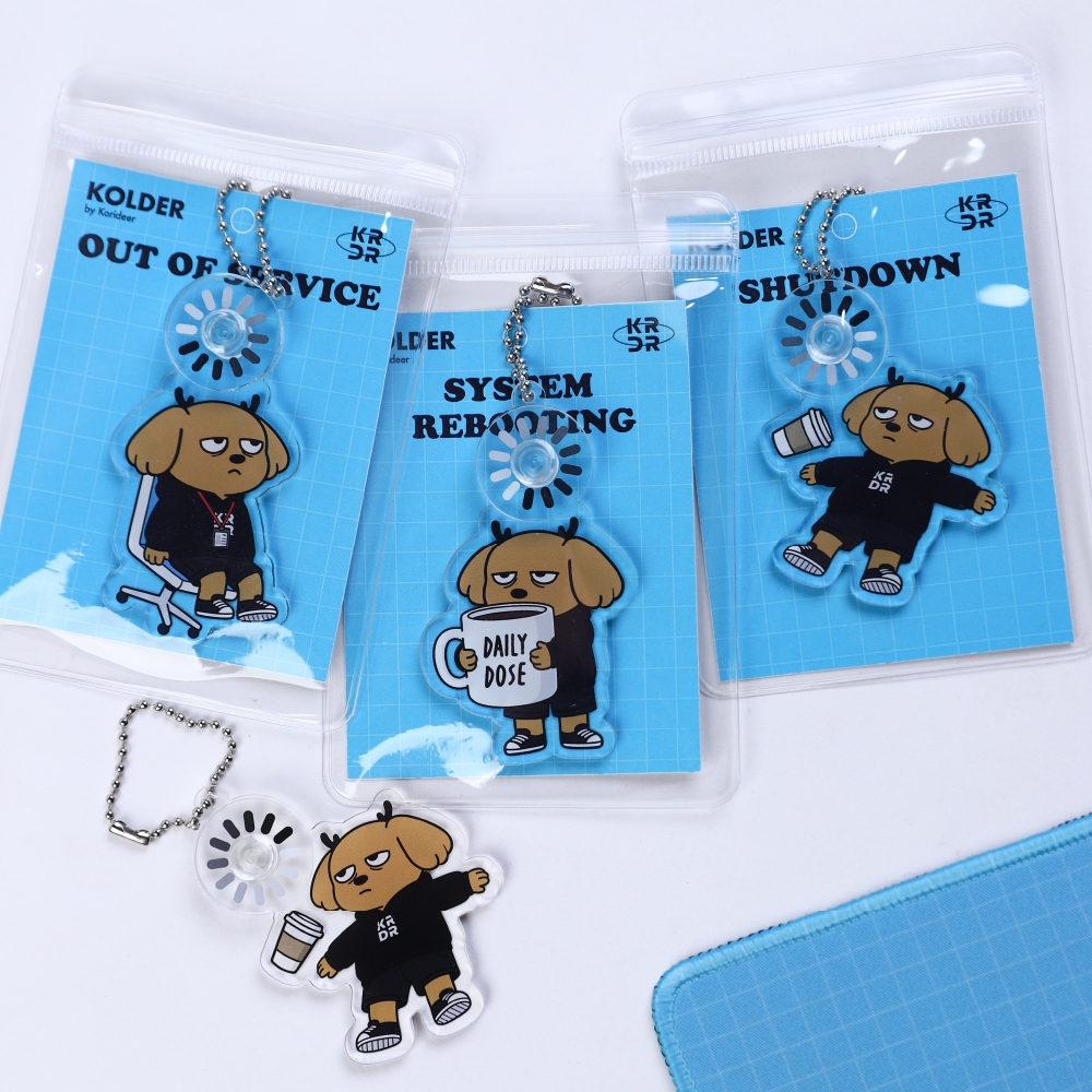 พวงกุญแจ System Error Acrylic Keychain - Kolder KRDR