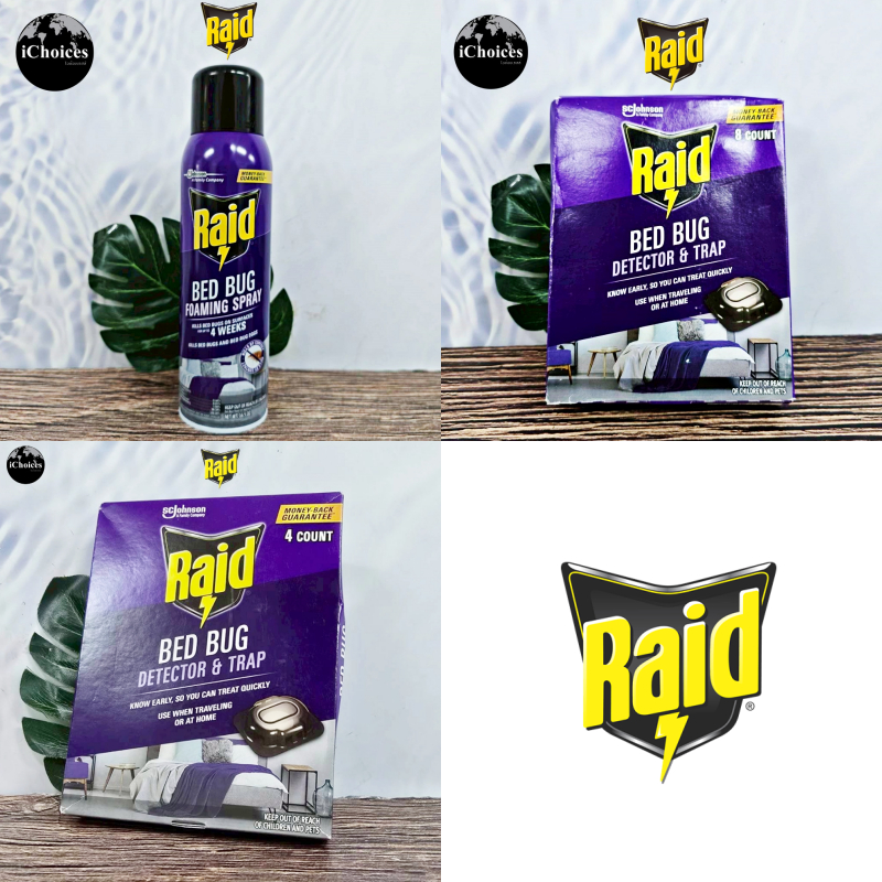 [Raid] Bed Bug อุปกรณ์ไล่แมลง แมลงใต้เตียง