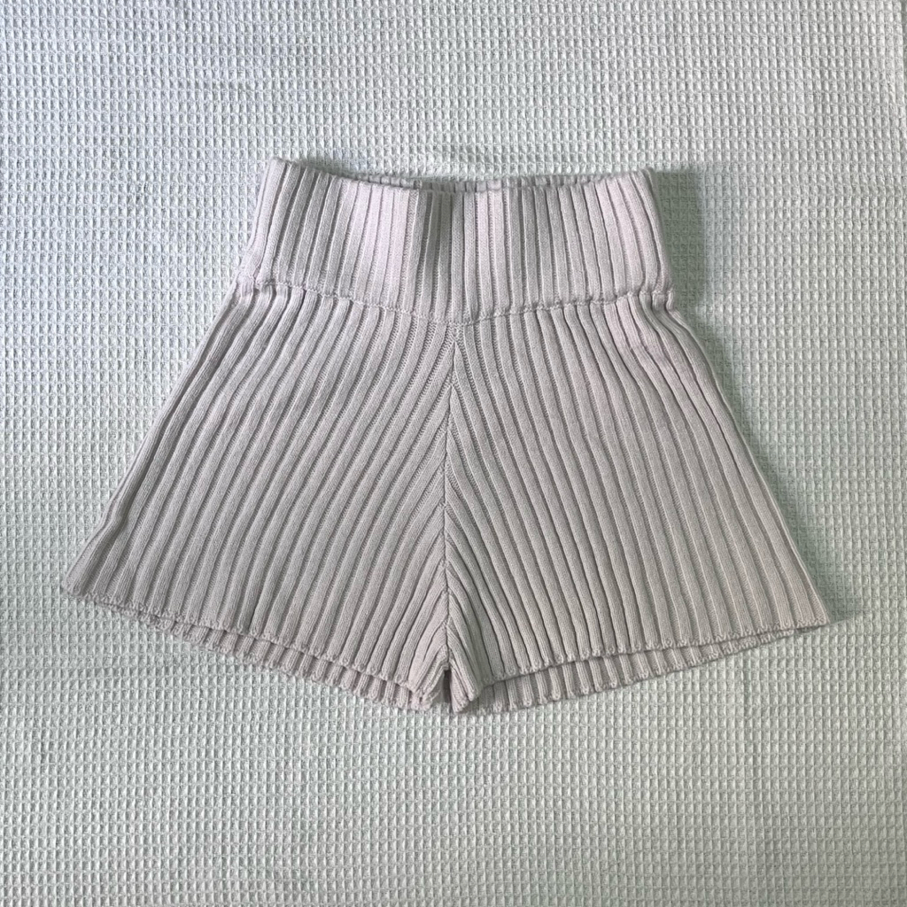 กางเกงขาสั้นไหมพรม GRL/S