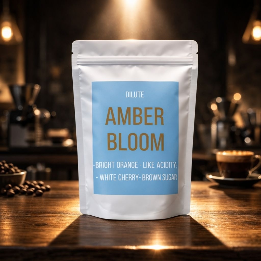 เมล็ดกาแฟ AMBER BLOOM [คั่วอ่อน]