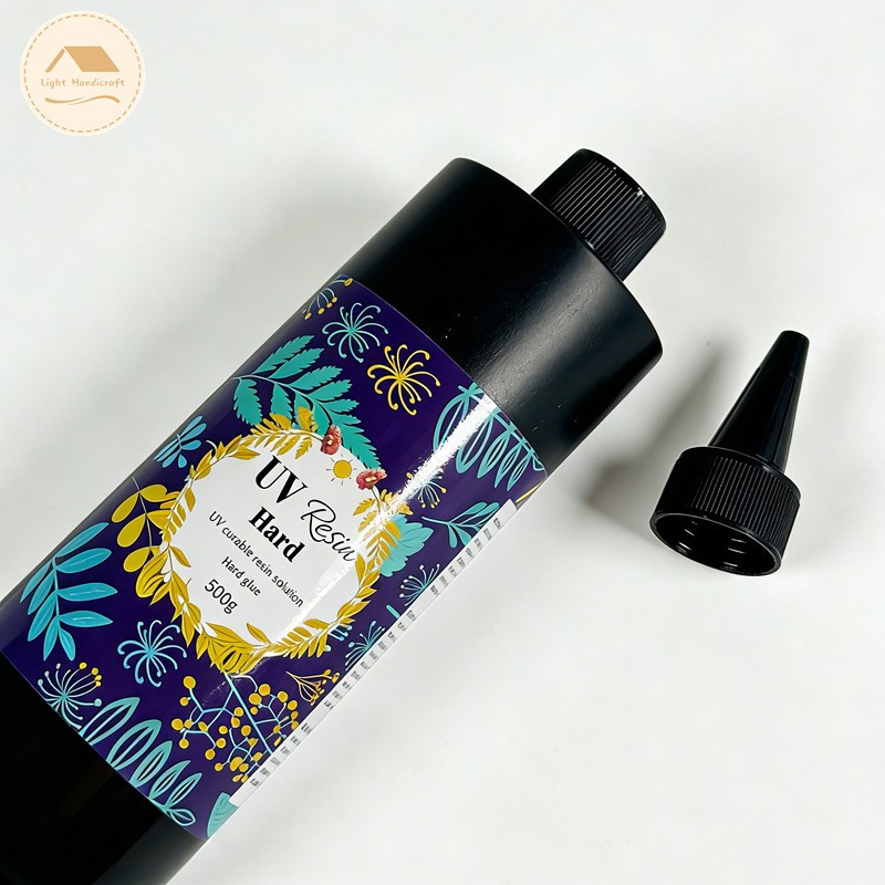 Transparent UV Resin - แห้งเร็ว ป้องกันสีเหลือง 500g