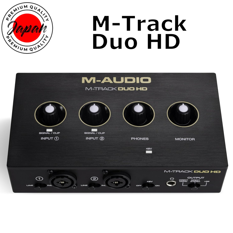 M-AUDIO / M-Track Duo HD 2-in/2-out USB-C audio interface 100% Authenticity direct from Japan