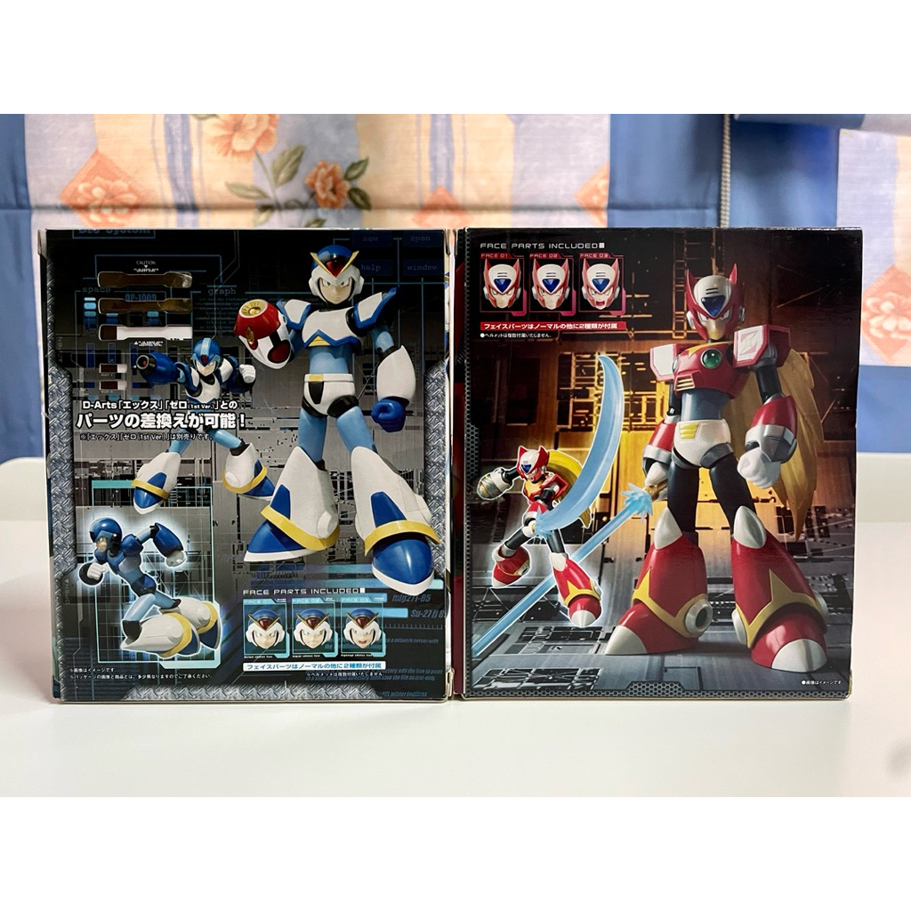 [มือ2] Rockman X + Zero type2 D-Arts Bandai Megaman figure