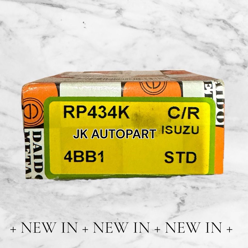 ชาพก้าน ISUZU R/K 4BB 4BC 4BE 6BB 6BD 6BG รหัส RP434K STD 0.25 0.50 0.75 1.00 ยี่ห้อ DAIDO แท้ๆ ชาพก