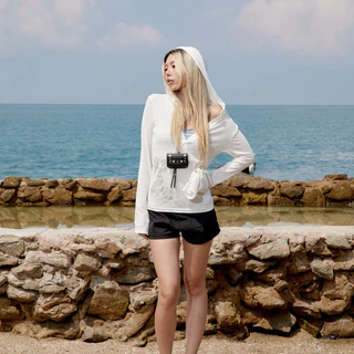 SUNSET MISCHIEF / Sheer Hoodie (เสื้อฮู้ด)