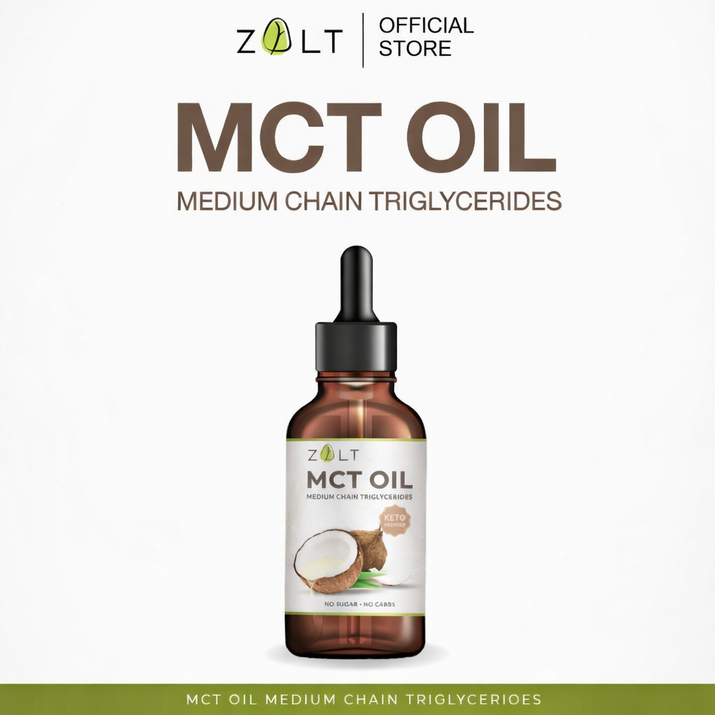 ZALT MCT Oil น้ำมันเอ็มซีที ✔️มีใบรับรอง/อย จากมะพร้าว MCT Coconut based คีโต Keto Diet