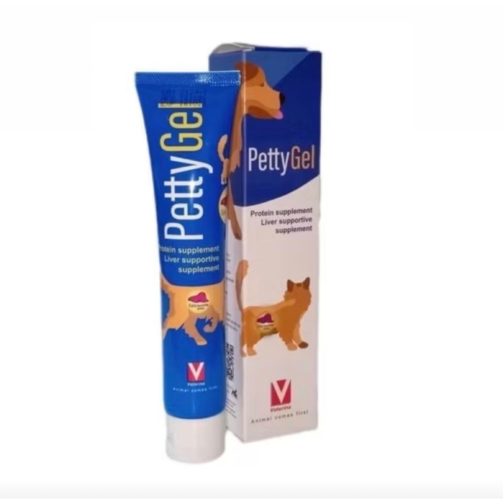 Petty Gel 85g เจลบำรุงตับสำหรับสุนัขและแมว กลิ่นหอม ทานง่าย